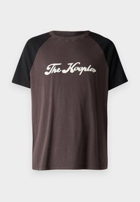 T-shirt con stampa - black washed