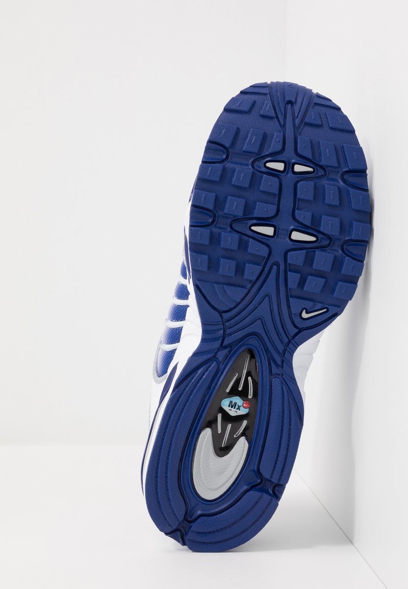 Nike Sportswear Air Max Tailwind Iv Trainers White Deep Royal Blue Wolf Grey White Zalando De