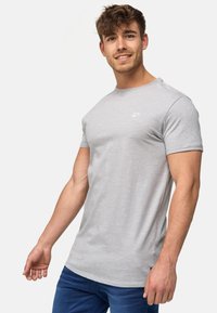 INDICODE JEANS - KLOGE - T-shirt basic - grey Miniatuurafbeelding 1