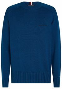 Tommy Hilfiger Stickad tröja - blue