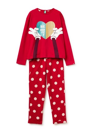 DISNEY CHRISTMAS SET - Pyjama - red
