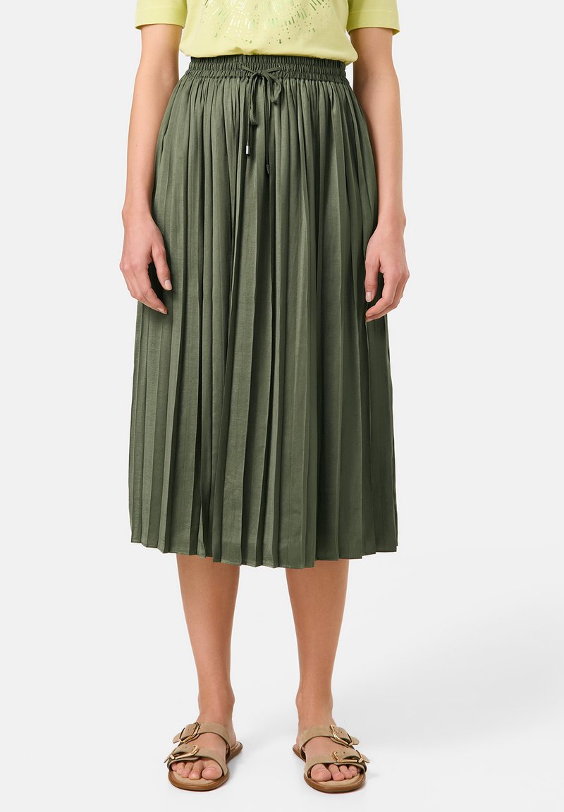 Gerry Weber - WEIT MIT DEHNBUND - A-line skirt - thyme, Enlarge