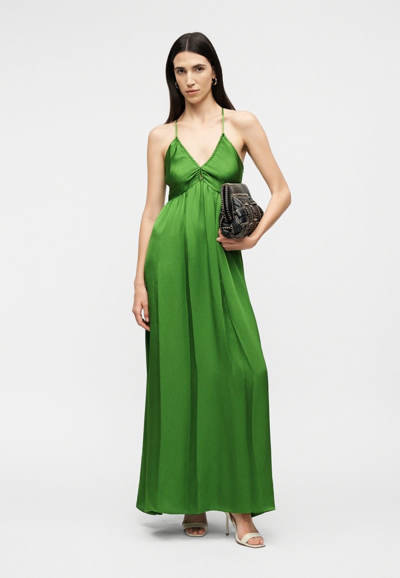 green emerald velvet dress Vanessa Bruno Women's Ciao Dress