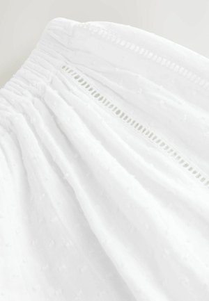 Next TALL FIT - TEXTURED V-NECK - Freizeitkleid - white