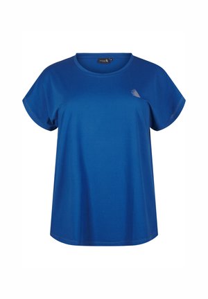 Active by Zizzi Basic T-shirt - navy peony