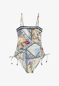 Niewybrane, cream yellow vintage floral