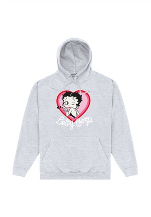 BETTY BOOP BLOW A KISS - Luvtröja - heather grey