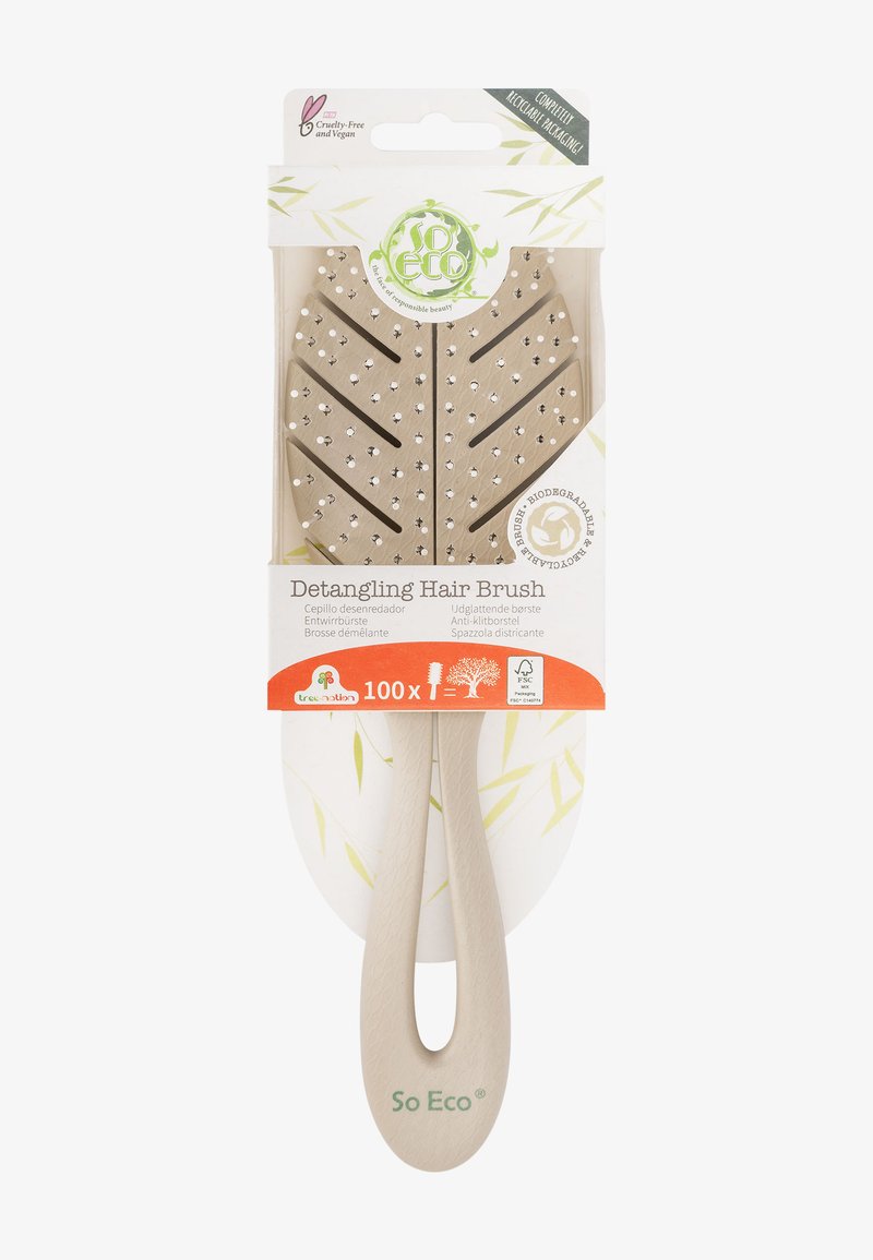 So Eco - SO ECO BIODEGRADABLE DETANGLING LEAF BRUSH - Pennelli - stone, Ingrandire