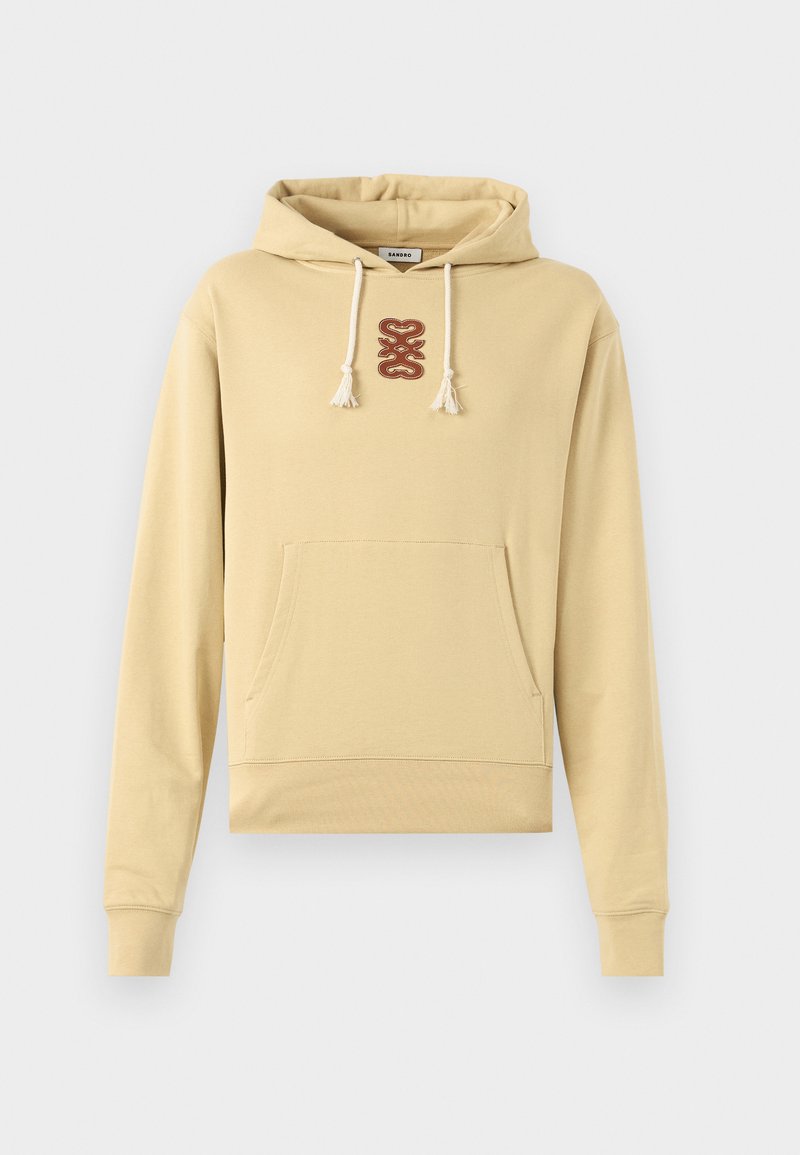 sandro Hoodie lichtgeel