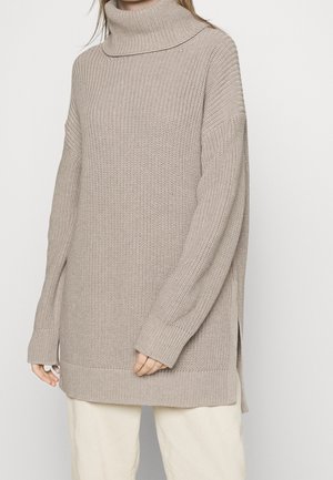 Stickad tröja - dark grey
