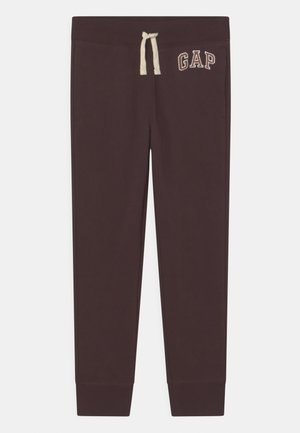 FALL LOGO BOYS - Pantalones deportivos - turkish coffee