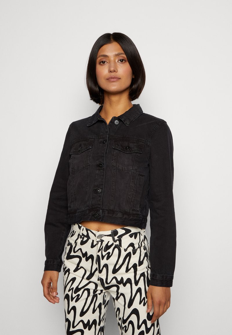 Cotton On FRIEND Veste en jean vintage black/denim noir ZALANDO.FR