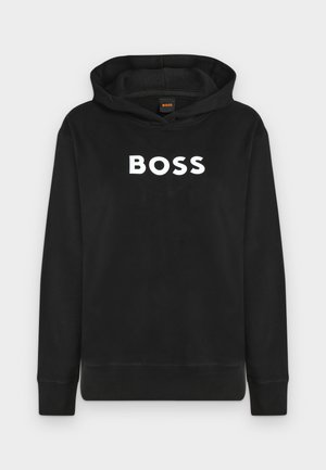 BOSS, EDELIGHT - Суитшърт с качулка - black