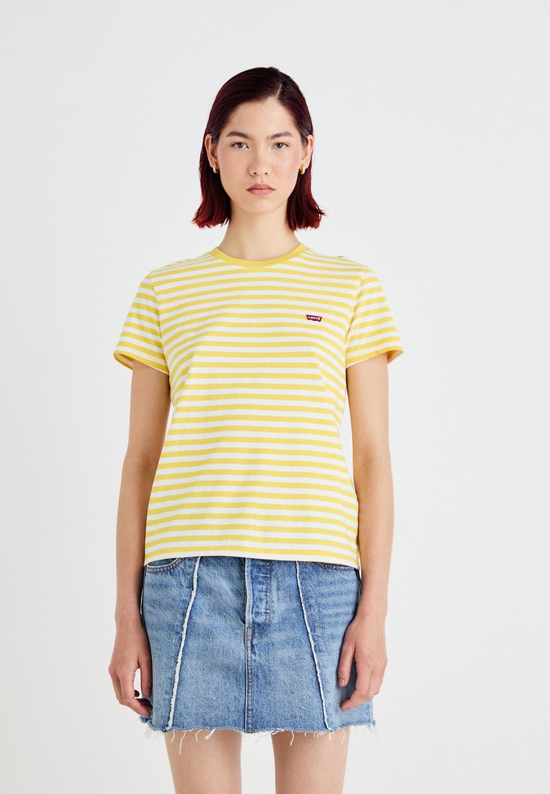 Levi's® T-shirt imprimé - sandy/script yellow