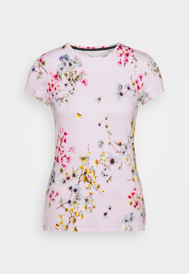 ROBUN - T-shirt print - pink