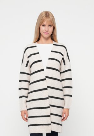ONLTALIO OPEN CARDIGAN - Vest - whitecap gray/dark gray