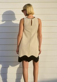 Next Hverdagskjole - cream ecru black