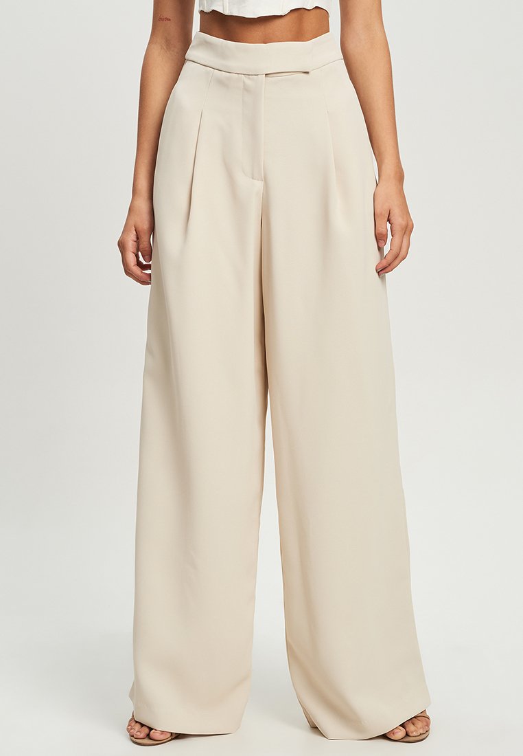 CALLI RENILA - Pantaloni - ecru