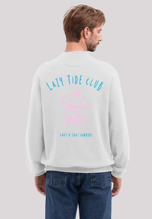 KNUT UND JAN SCRIBBLE LOGO - Sweatshirt - off white