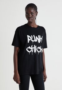Noisy May SERA ONECK VIP - T-shirts med print - black