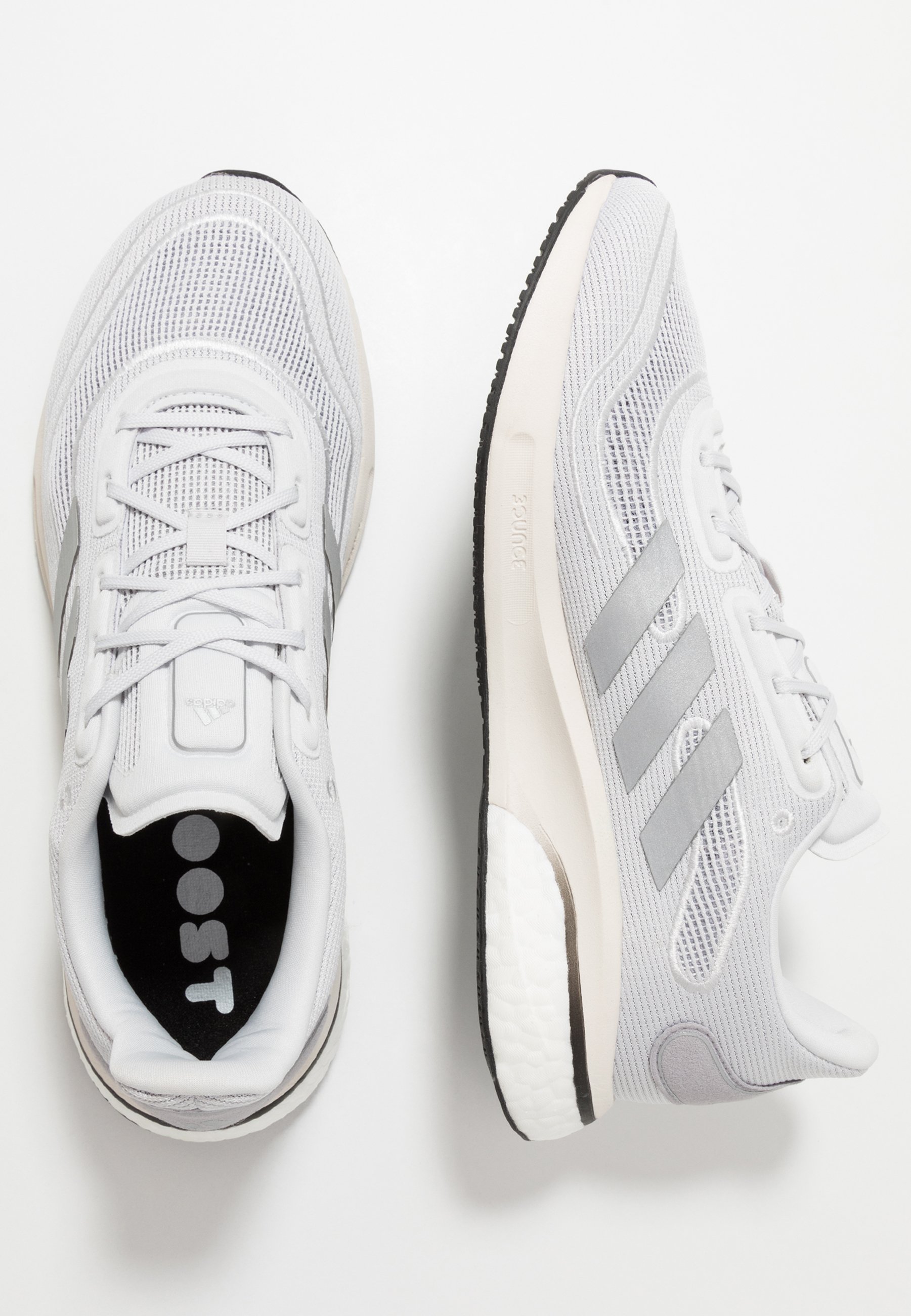 adidas Performance SUPERNOVA BOOST PRIMEGREEN RUNNING SHOES - Chaussures de  running neutres - glow grey/core black/gris - ZALANDO.FR