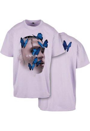 LE PAPILLON OVERSIZE  - Tričko s potlačou - lilac