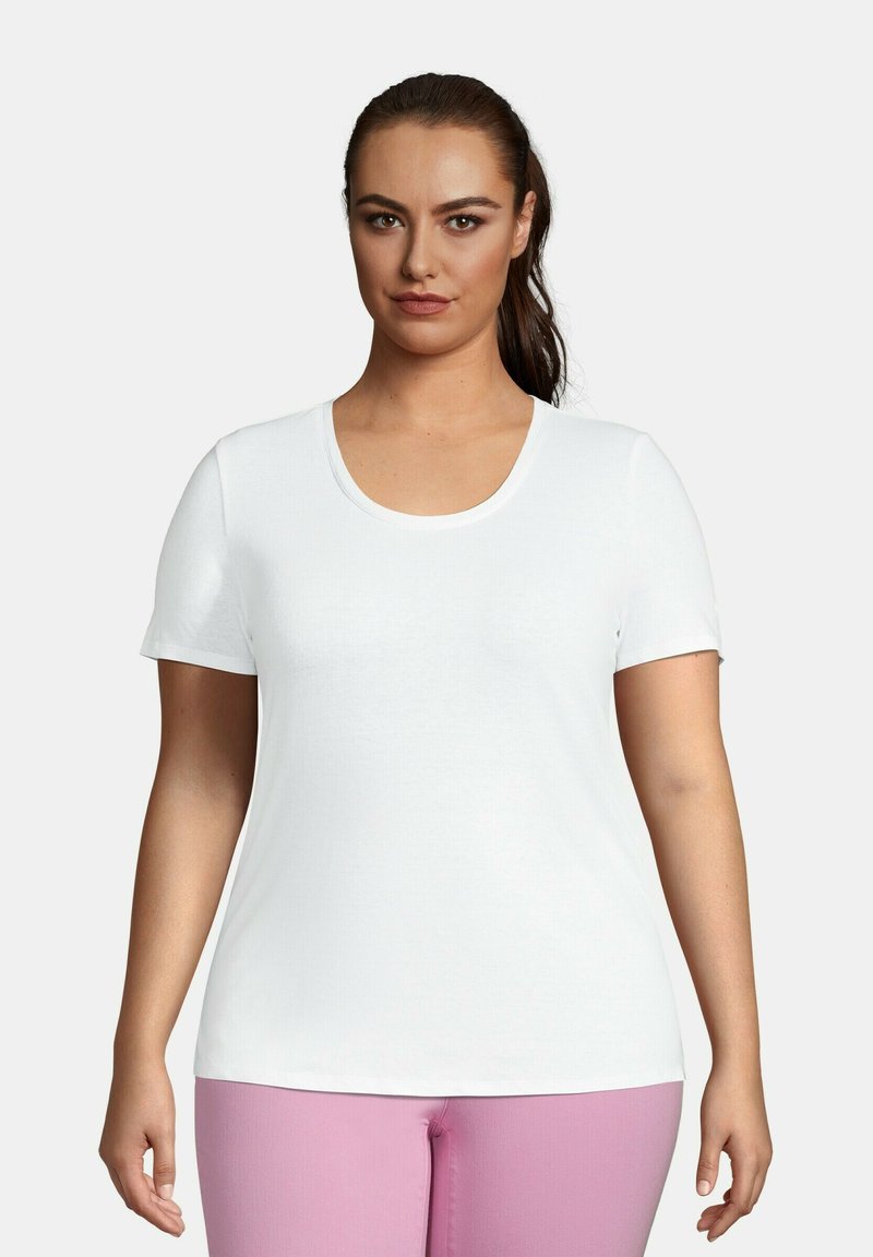 LANDS' END Tshirt basic white/wit Zalando.be