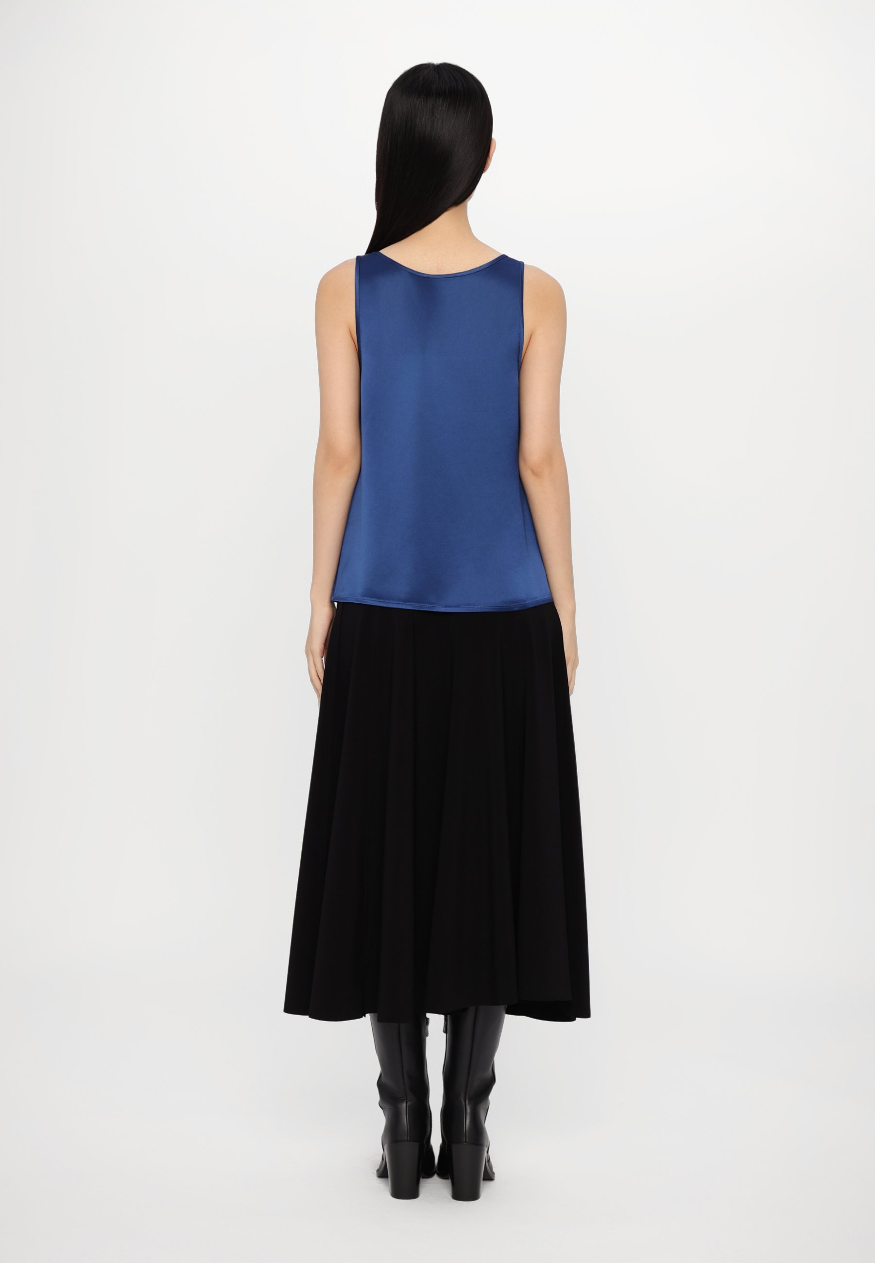 売れ筋商品|||タイガー オブ スウェーデン Tシャツ レディース トップス ALEOS - Top - deep blue Tiger of Sweden ALEOS - Top - deep blue/dark blue - Zalando