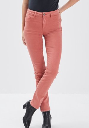 Vaqueros pitillo - mottled pink