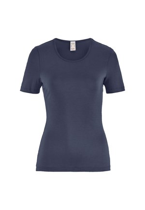 hessnatur, PURE FLOW - Unterhemd/-shirt - mitternachtsblau