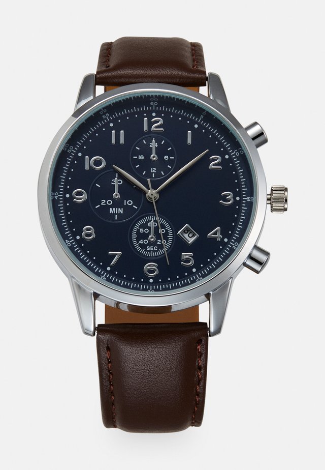 Klokke - brown/silver-coloured