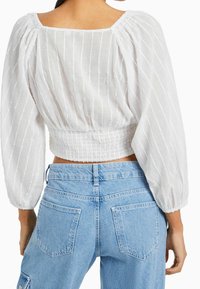 Bershka Camicetta - white