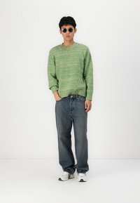 Jack & Jones JORWINTER SPACE - Pullover - lima bean green
