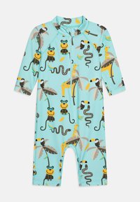 Name it NMMZILO UNISEX - Jednodílné plavky - blue tint