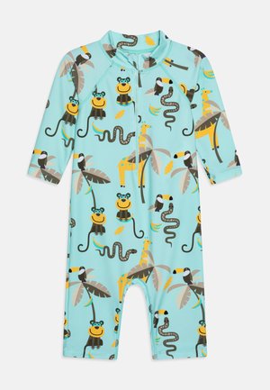 Name it NMMZILO UNISEX - Jednodílné plavky - blue tint