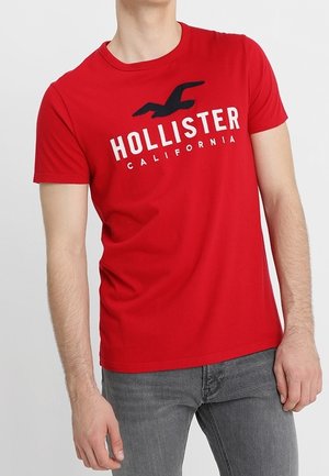 T-shirt print - red