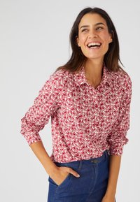 Damart CHAUDE - Camicia - rouge graphique