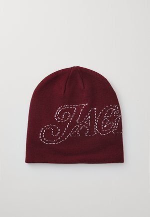 STITCH BEANIE UNISEX - Pletena kapa - red