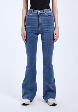 Dr.Denim, MOXY HIGH FLARE - Flared Jeans - vale sky plain