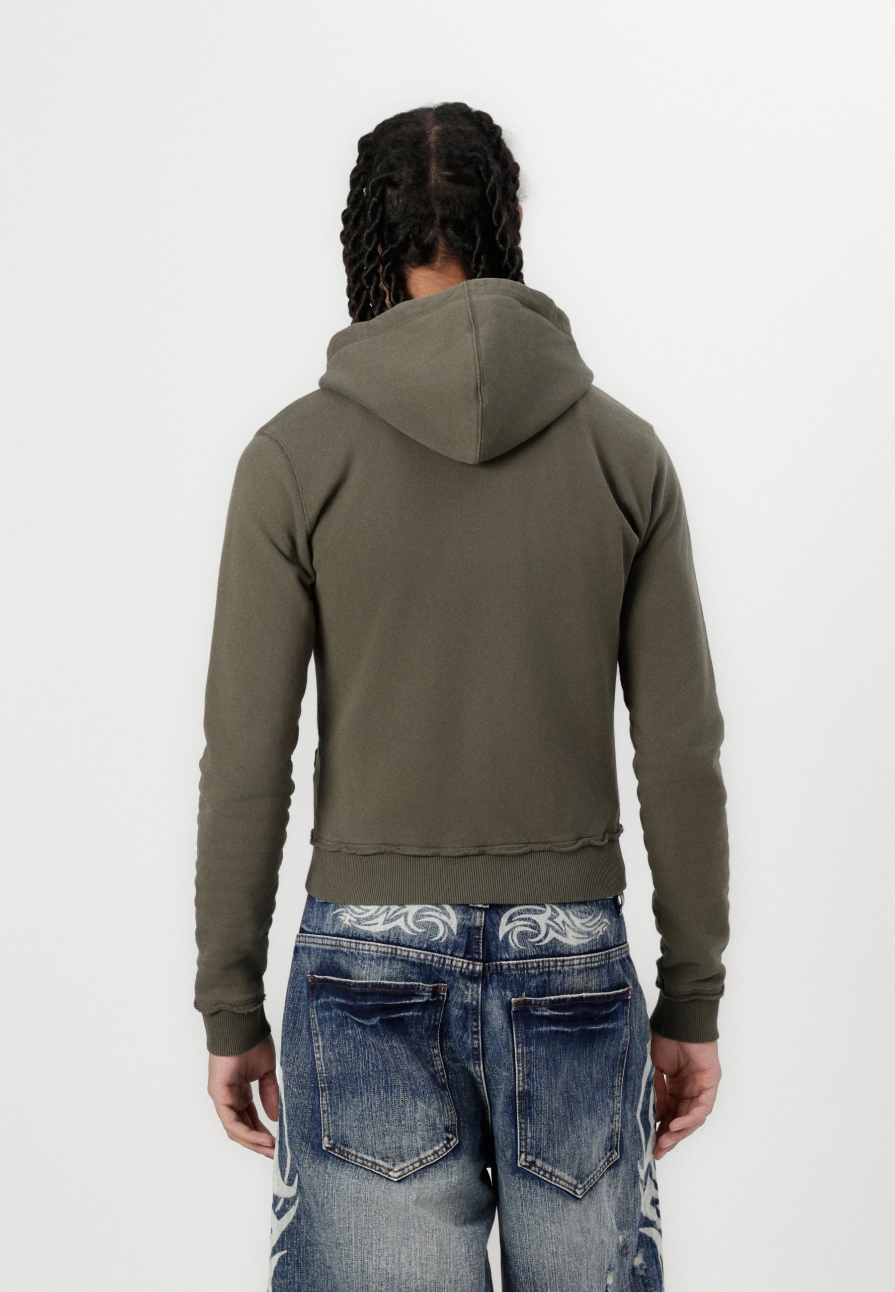 JADED LONDON Velour Mini Monster Hoodie 送料/関税込 Shop Black Velour Mini Monster Hoodie | Jaded London | Clothing