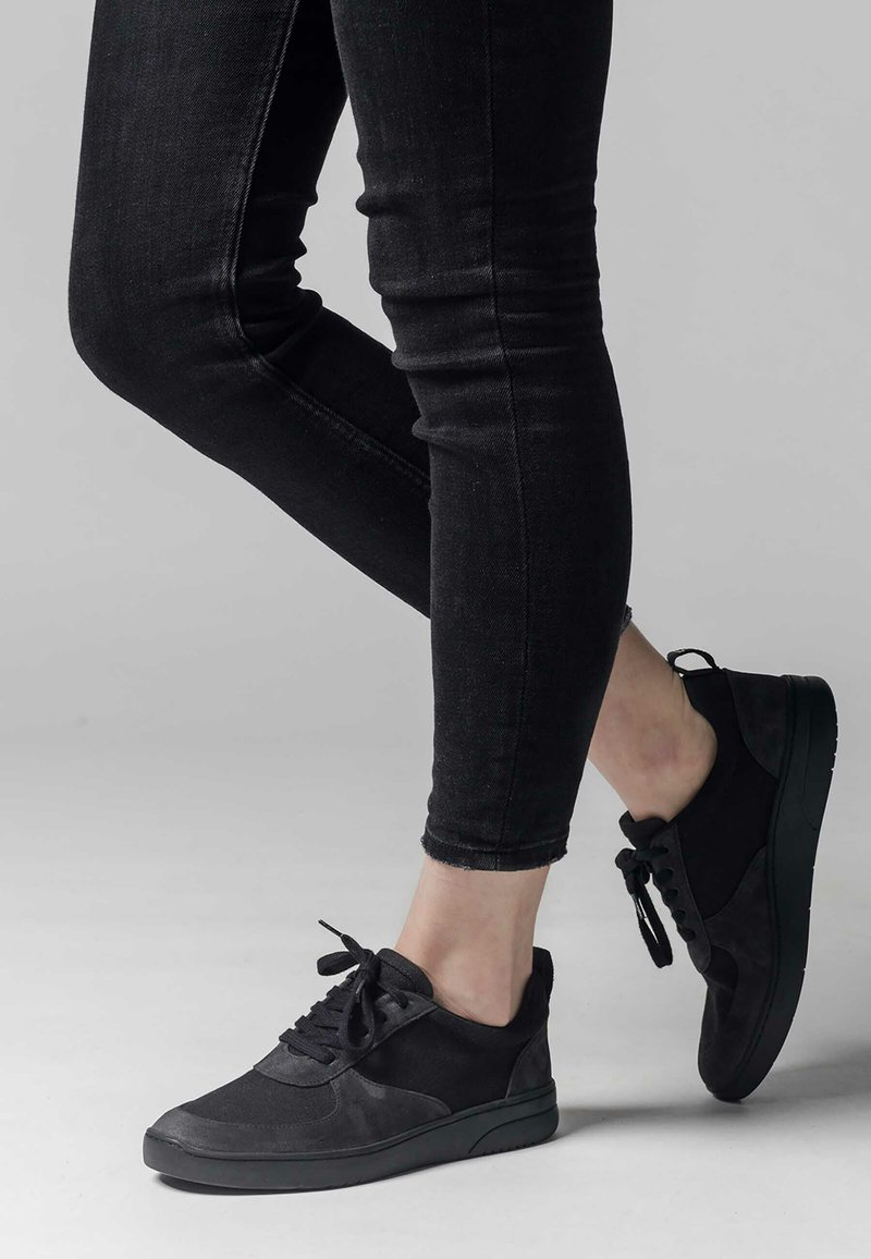 MELA LEDER Sneaker low anthrazit leder/anthrazit Zalando.de