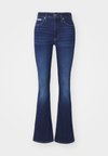 Džíny Bootcut - dark blue denim