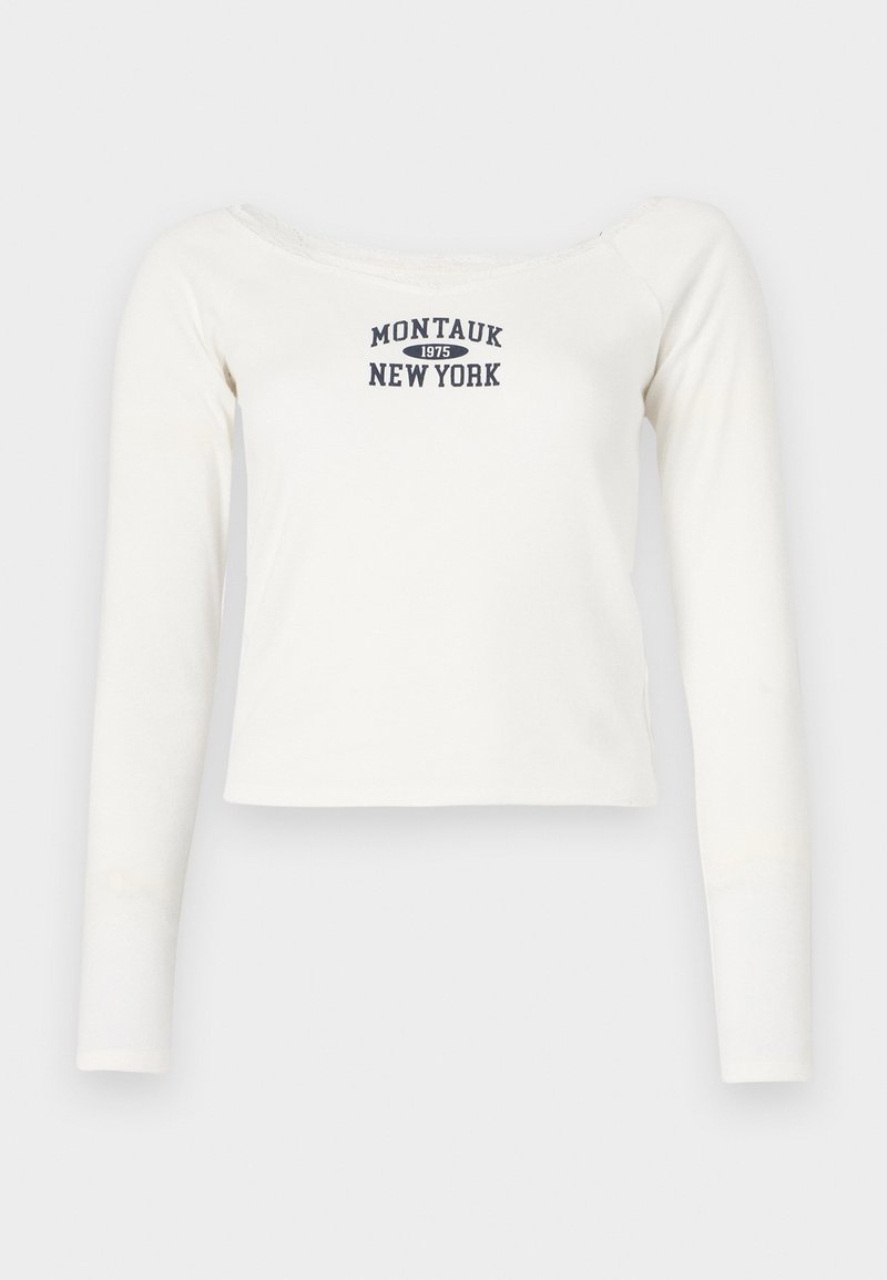 Hollister Co. Longsleeve wit