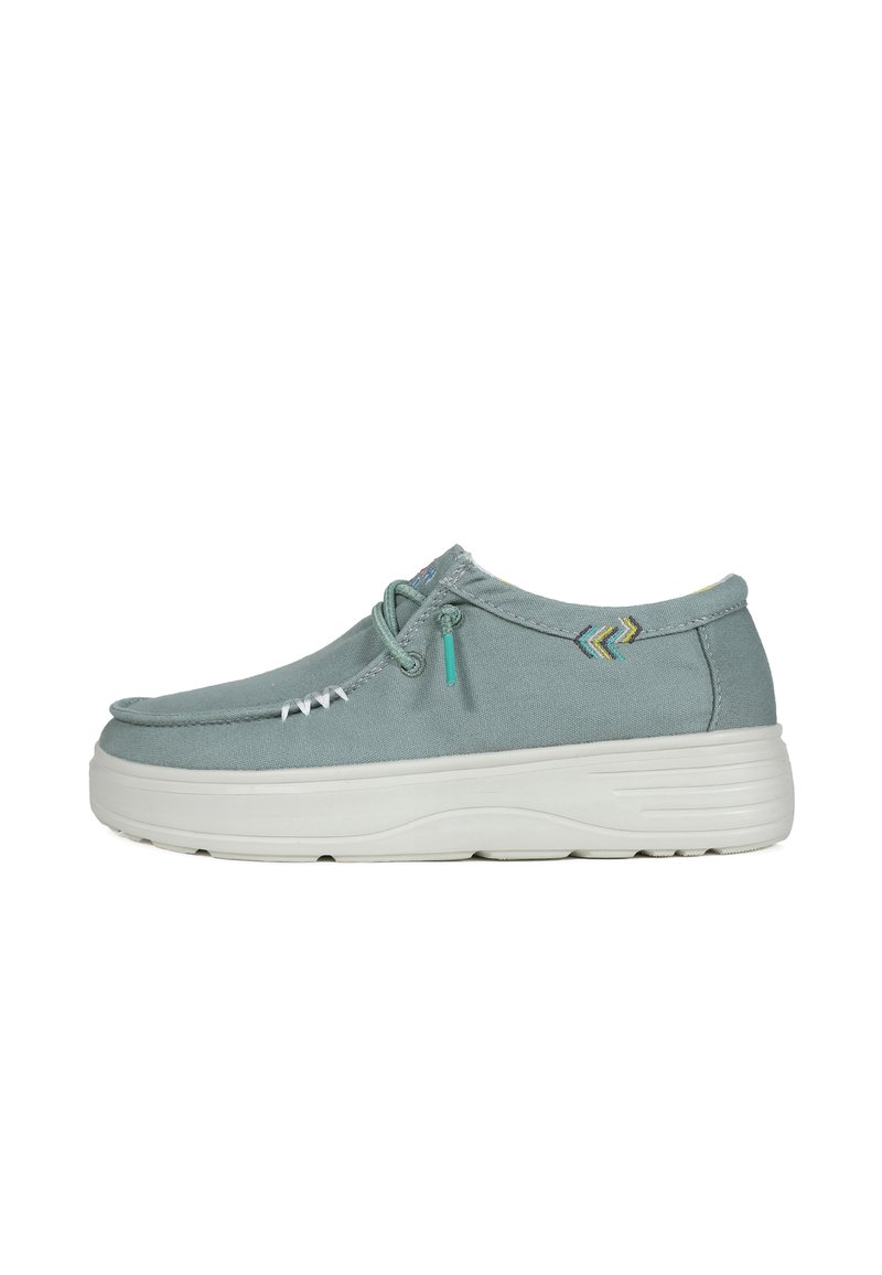 Walk in Pitas NATAL - Baskets basses - light green