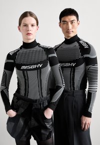 MISBHV SPORT EUROPA LONGSLEEVE UNISEX - Longsleeve - black/white