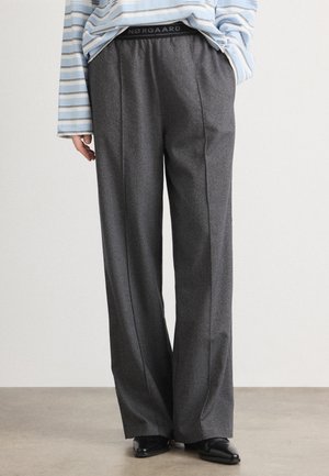 HARLY PANTS - Bukser - dark grey melange