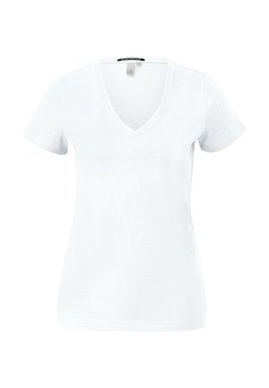 QS, T-shirt basic - weiß