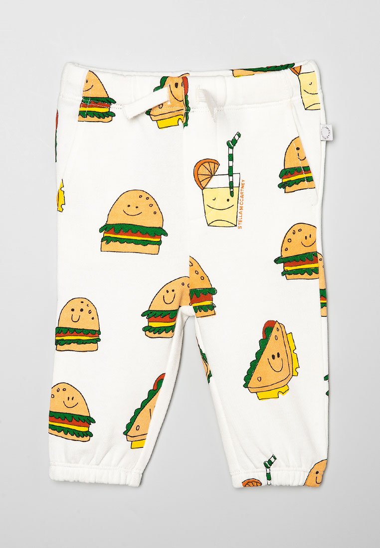 Stella McCartney Kids Trainingsbroek wit Stella McCartney Kids Trainingsbroek wit