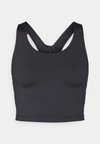 ALL ME MEDIUM-SUPPORT LONG LINE - Reggiseno sportivo con sostegno medio - black