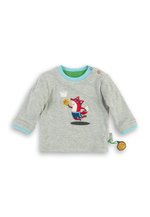 Sigikid Jungen Langarmshirt - Bio-Baumwolle Mit Gecko-Applikation